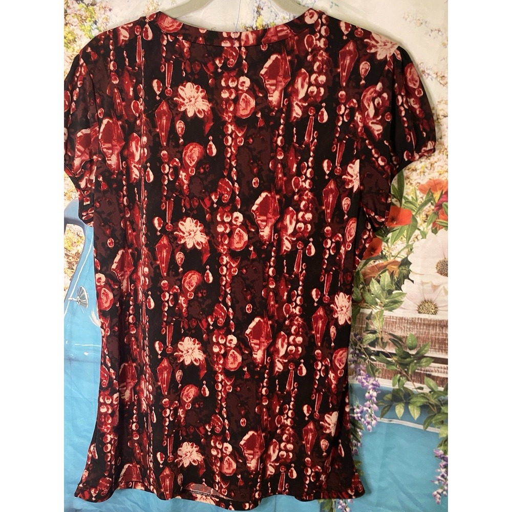 Womens short sleeve blouse size small - Picture 5 of 7